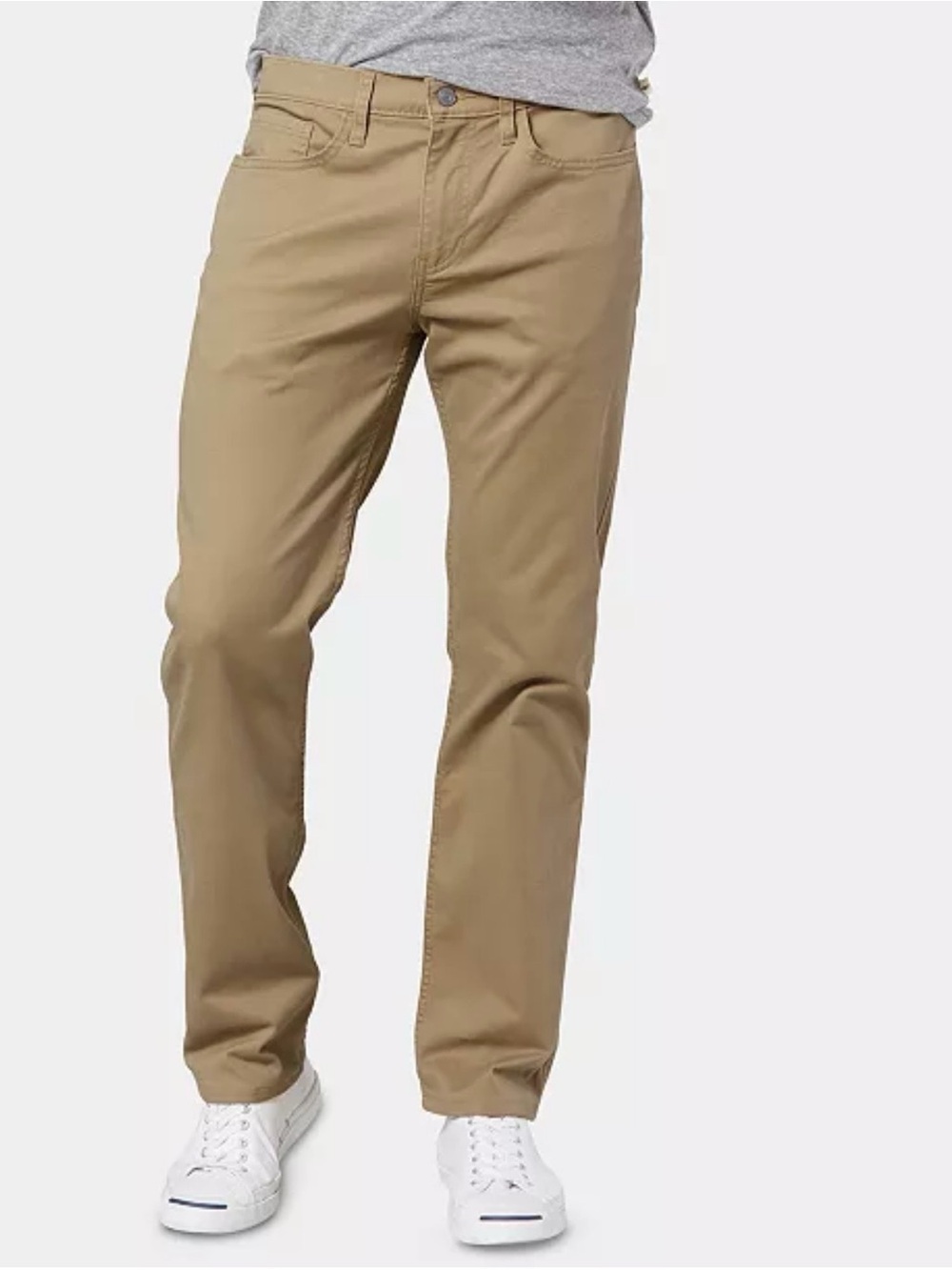 Men's Dockers Jean Cut Straight Fit Chinos in Khaki size 36x32. 2 pair